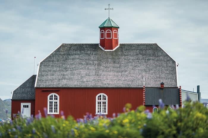Vor-Frelser-Kirke-QaqortoqOur Saviour’s Church, Photo: Mads Pihl / Visit Greenland