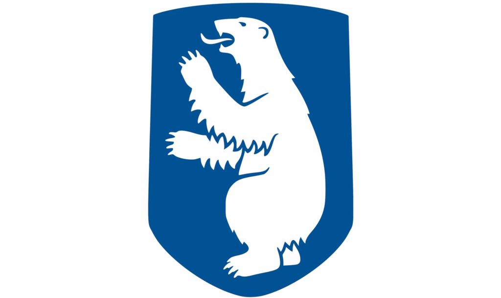 The Greenlandic Coat of Arms- polar bear