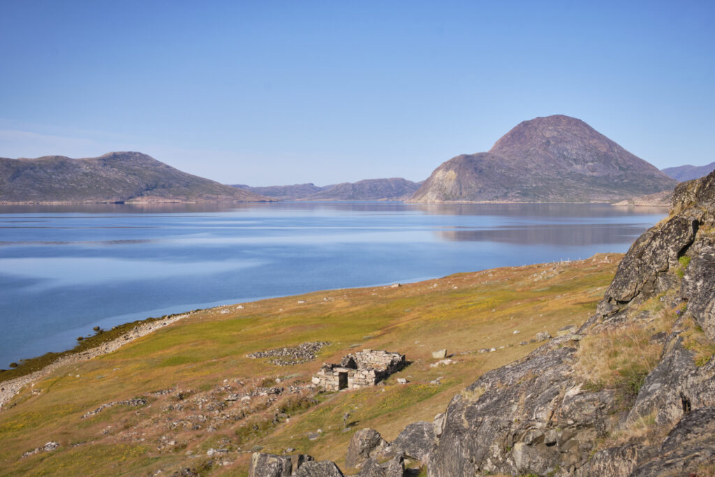 Hvalsey Church viking norse ruin near Qaqortoq in South Greenland - UNESCO site - summer - Guide to Greenland