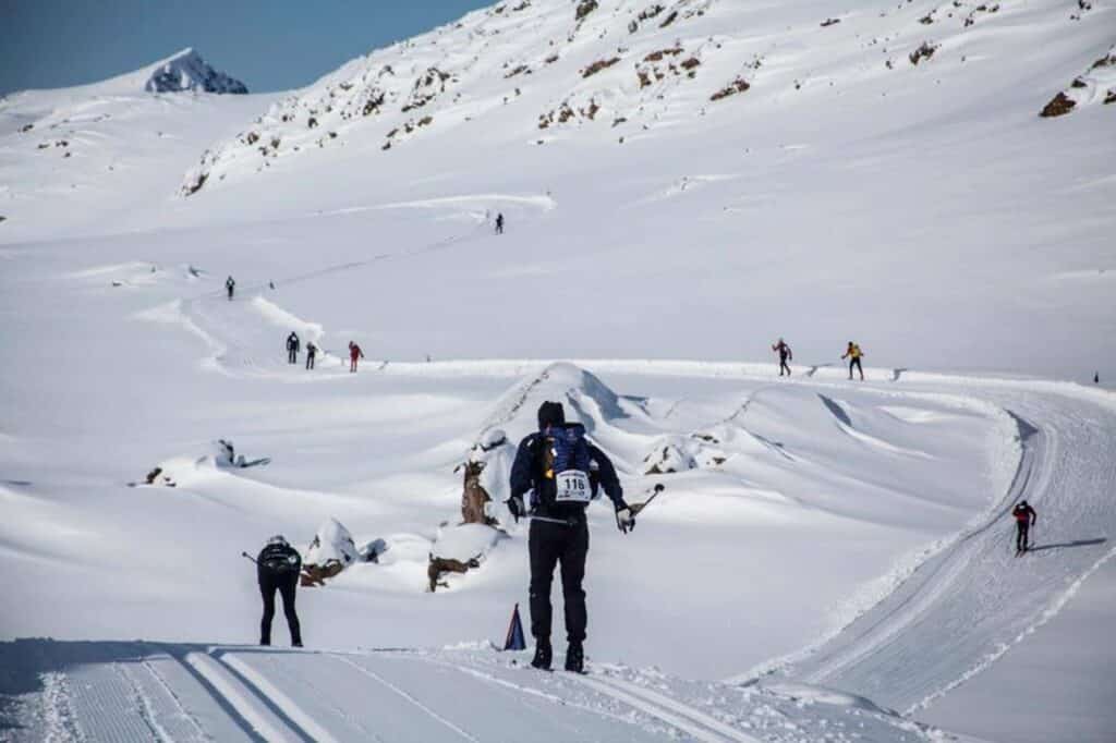 Participants during the Arctic Circle Race