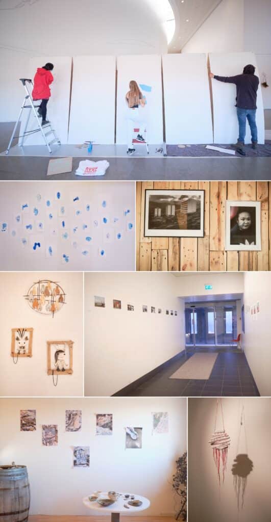 Visual art on display at the Nuuk Nordic Culture Festival 2019