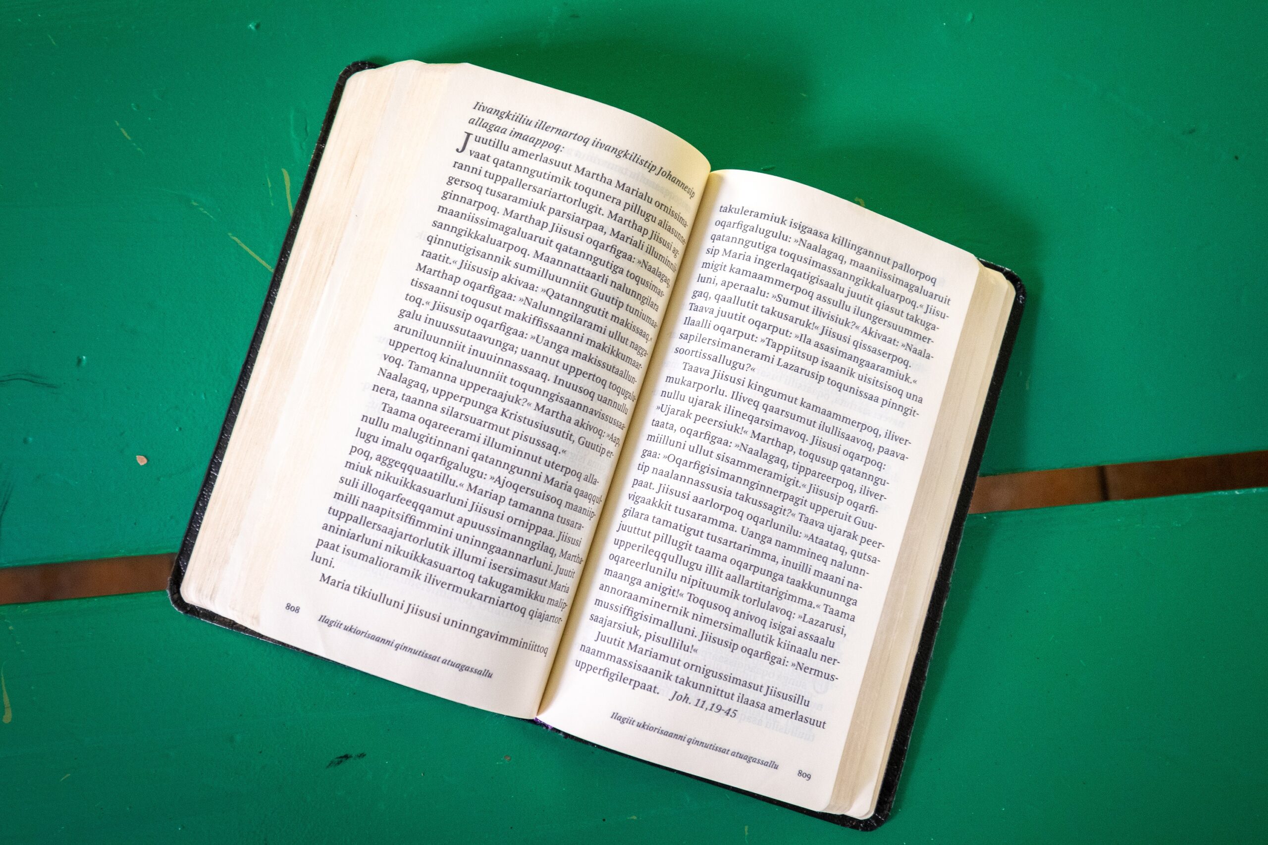 Bible in the West Greenlandic Language