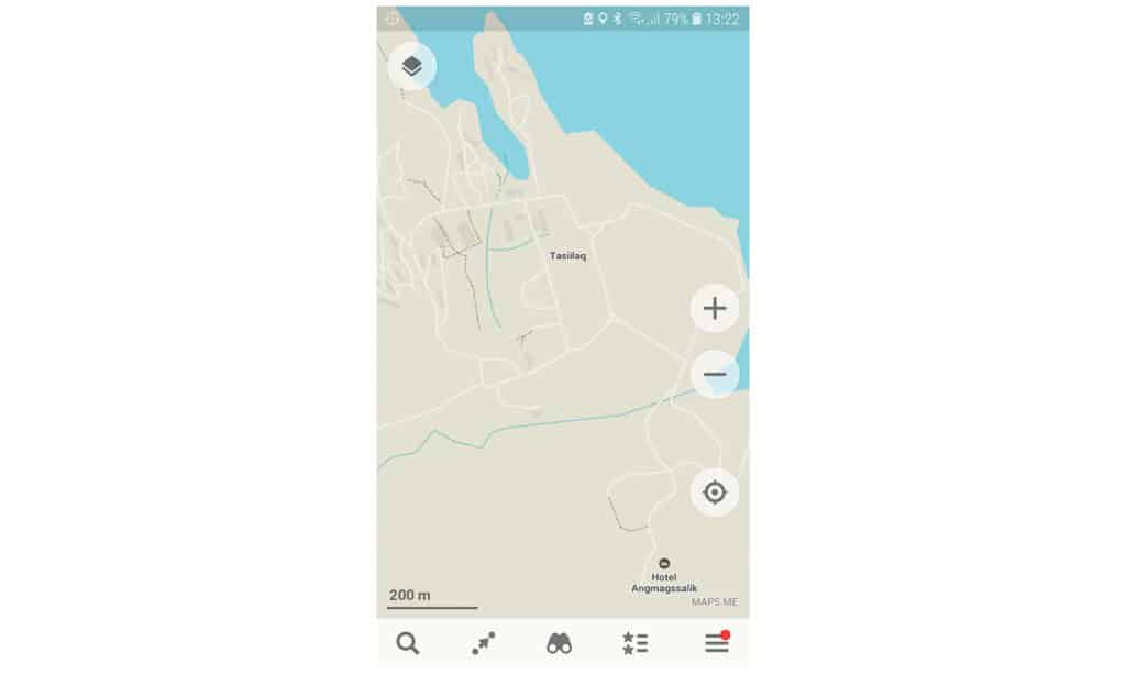 Map of Tasiilaq