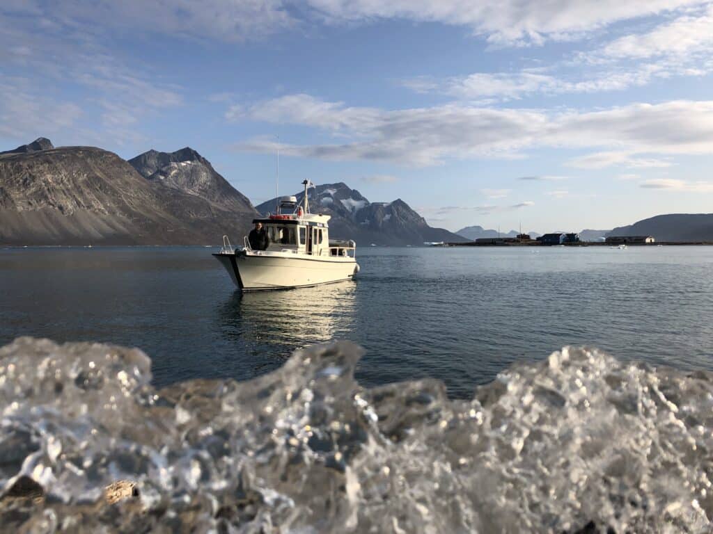 Boat in the water