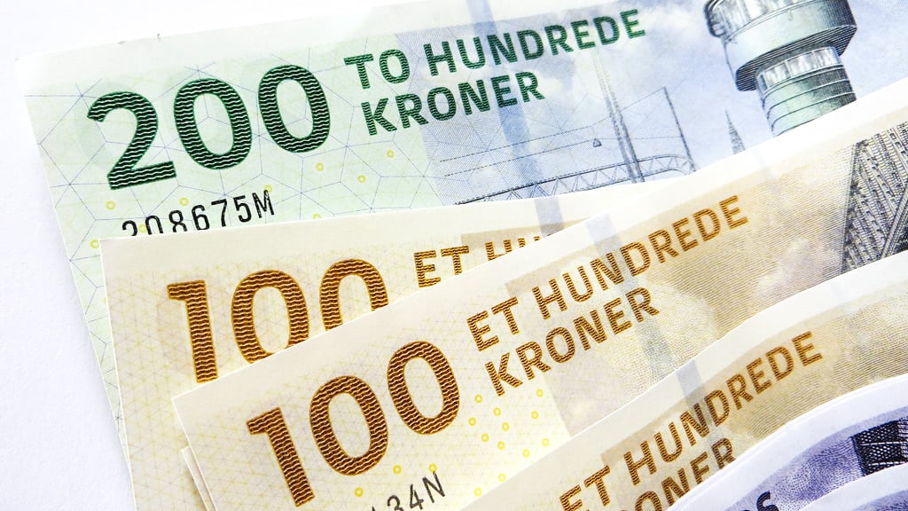 Den danske krone (DKK) bruges i Grønland