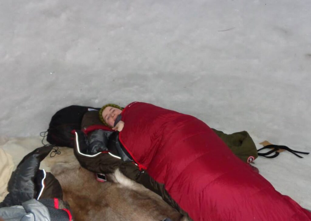Sleeping in the Igloo