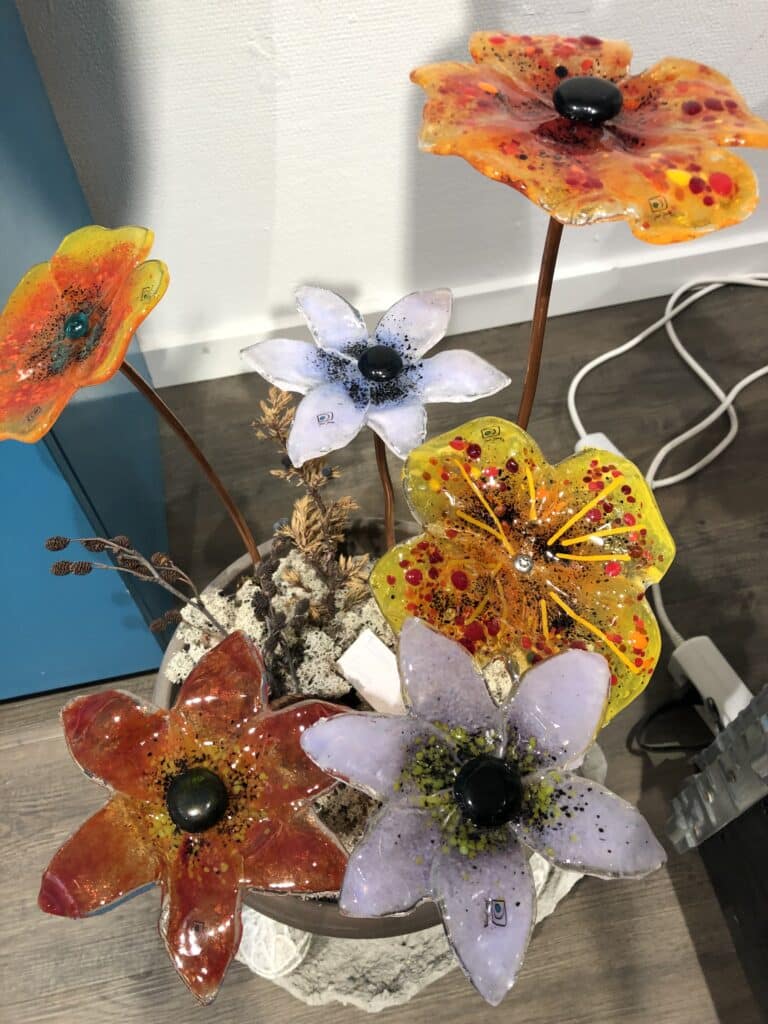 Art pieces by Dorit Olsen