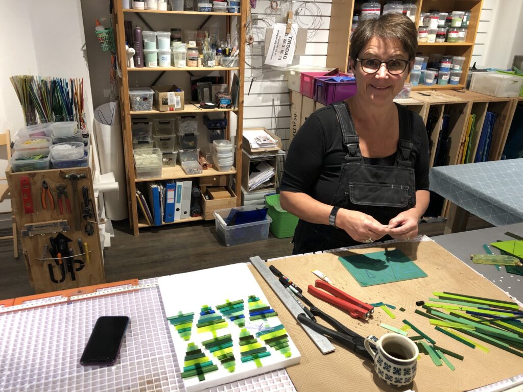 Dorit Olsen in action