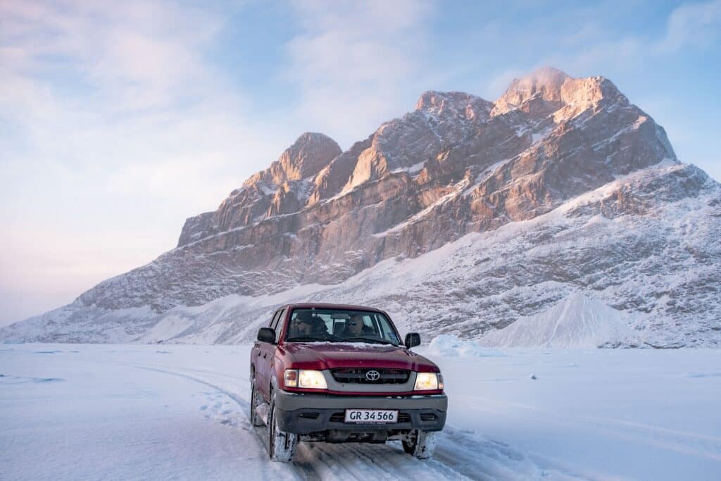 Uummannaq driving