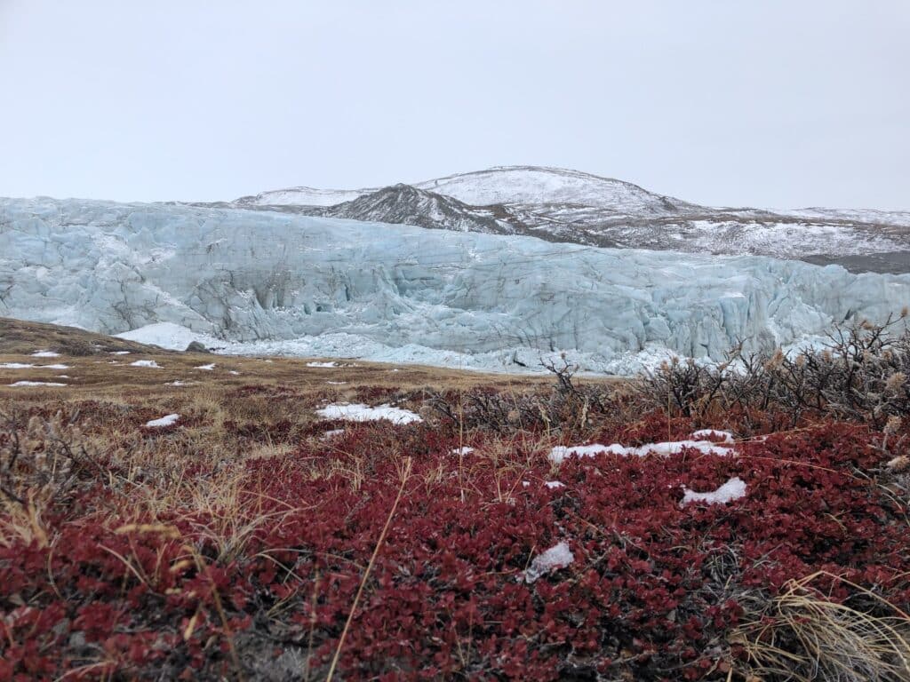 Glacier in Kangerlussuaq