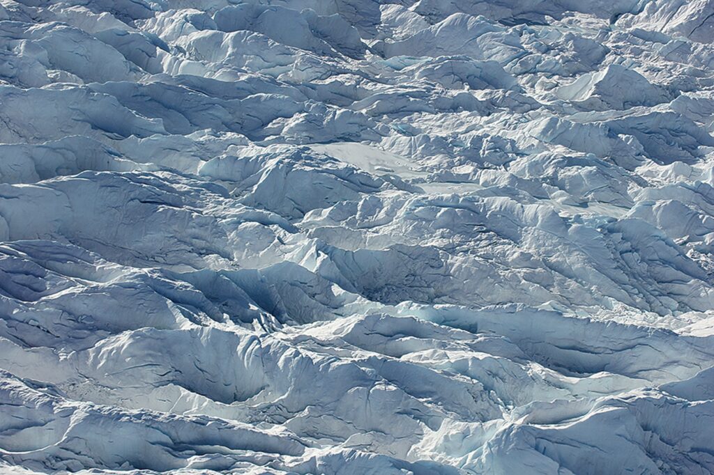 Ice sheet in Greenland