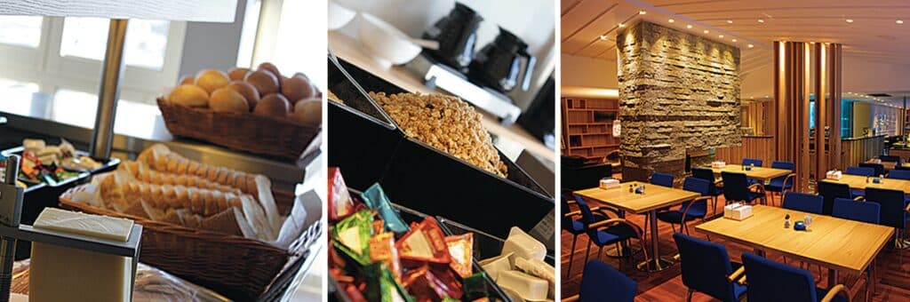 Great breakfast buffet at Hotel Angmassalik in East Greenland