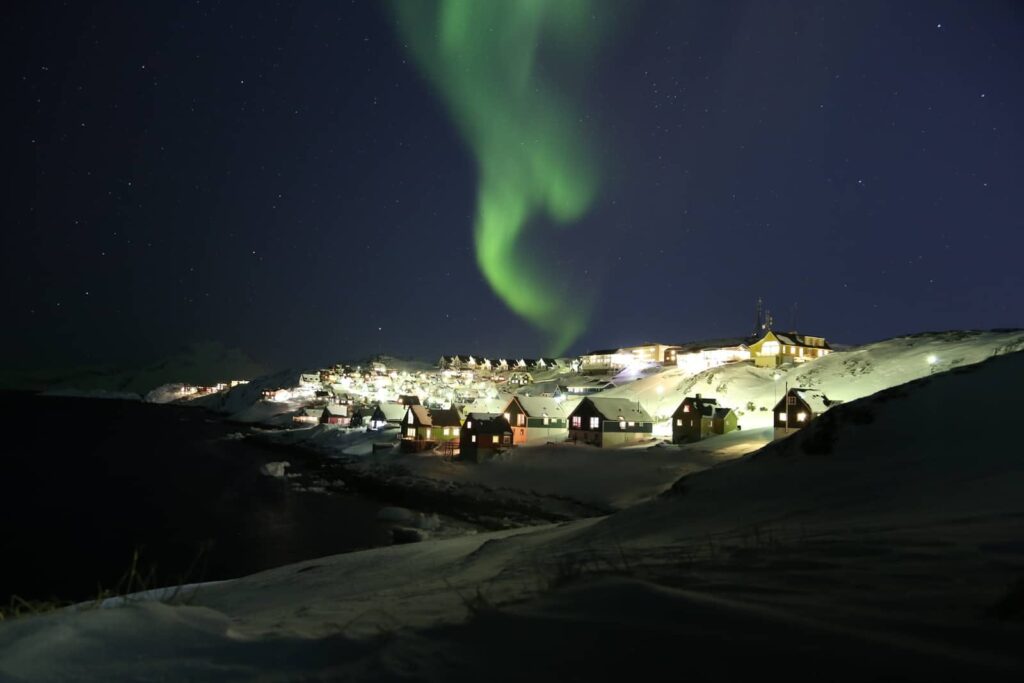Nothen Lights over Myggedalen