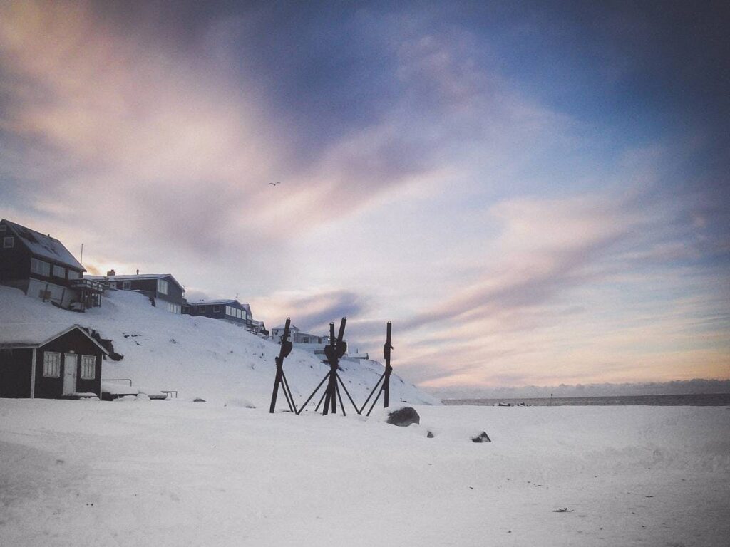 Colonial harbor in Nuuk