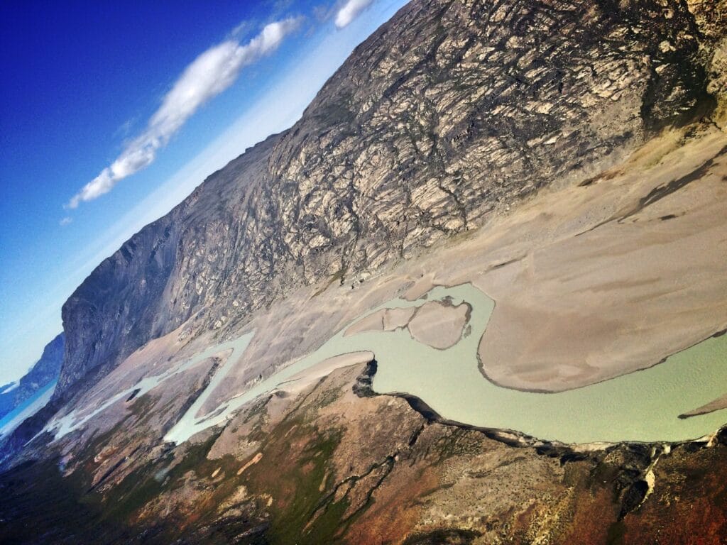 View from the plane