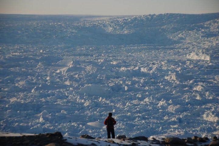 Glacier in Greenland
