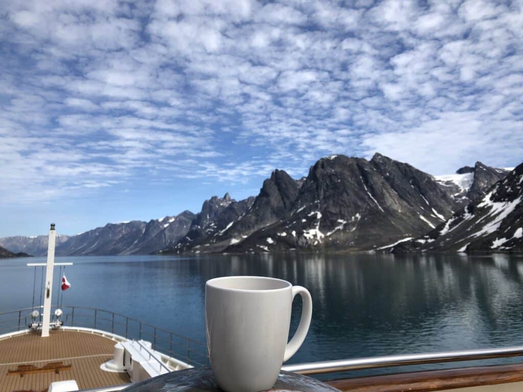 View of the fjord