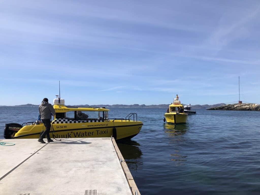 Nuuk water taxi