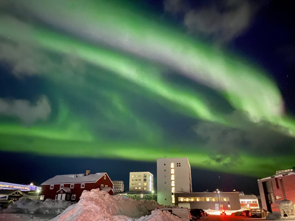 Northen Lights over Nuuk