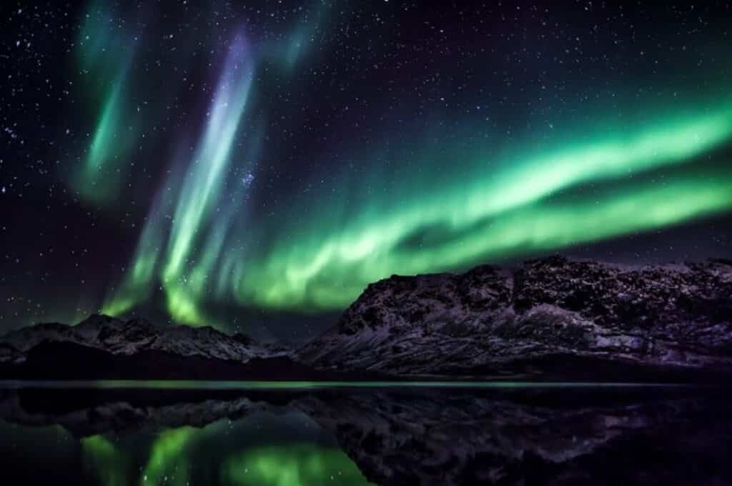 Northen lights near Sisimiut