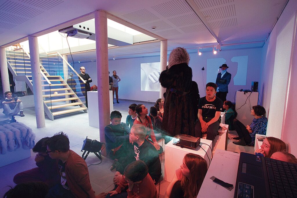 Exhibitions at the museum lure both children, young people, old people and everyone in between