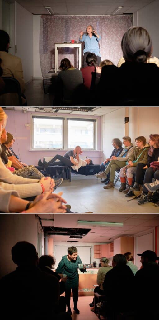 Scenes from performances at Nuuk Nordic Culture Festival 2019