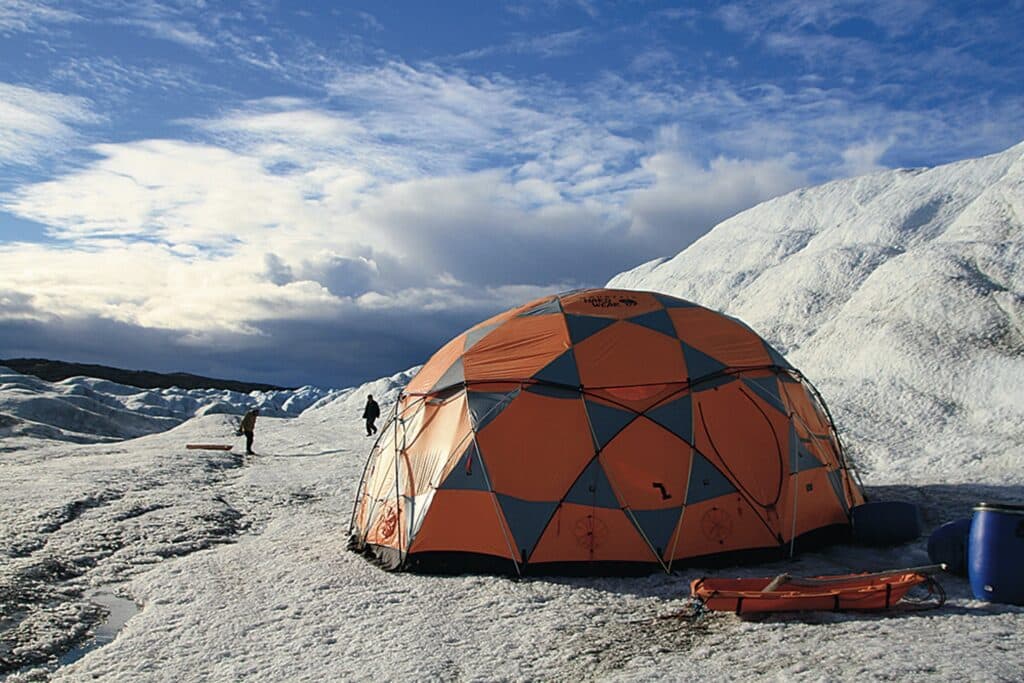 Tent camp near Point 660