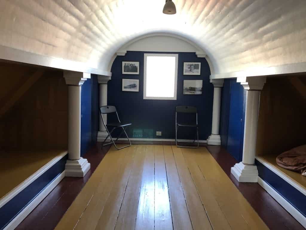 The blue room in Qaqortoq Museum