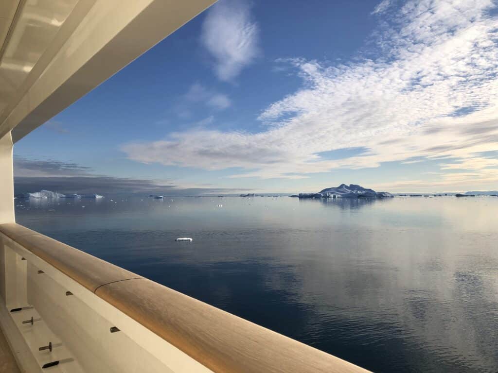 View from the boat