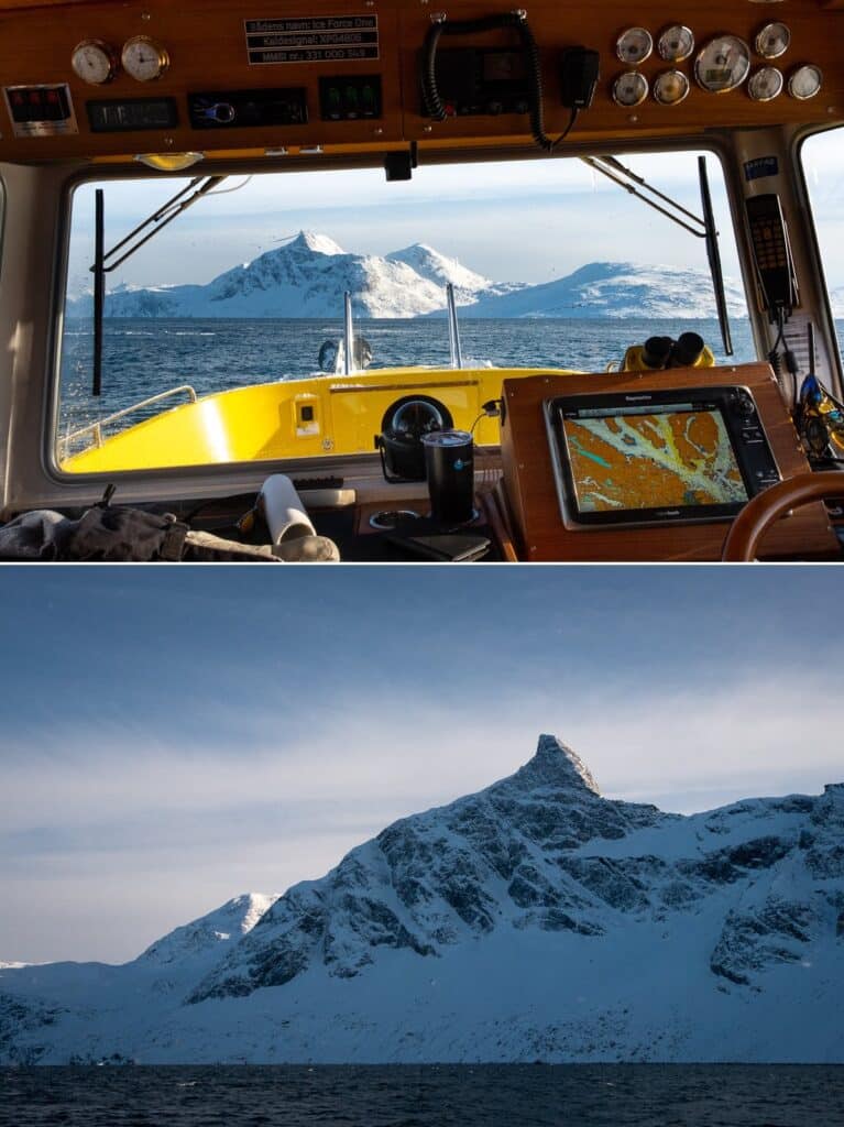 boat view of sermitsiaq