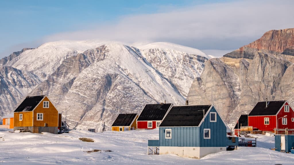 Small settlement near Nuuk
