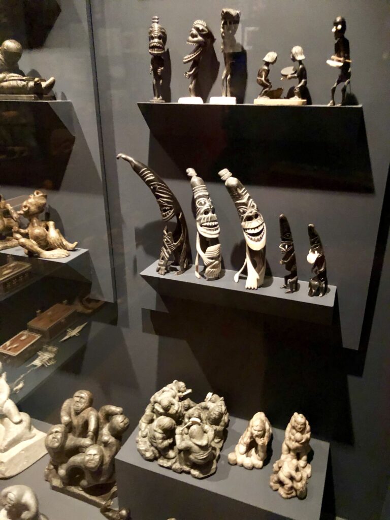 Display of tupilaks