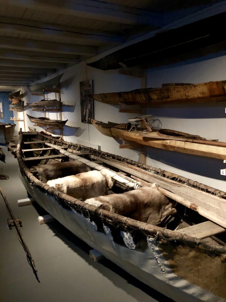 Old kayaks