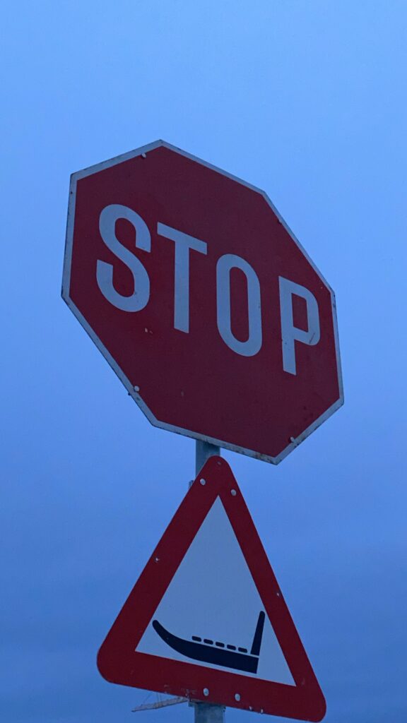 Stop sign