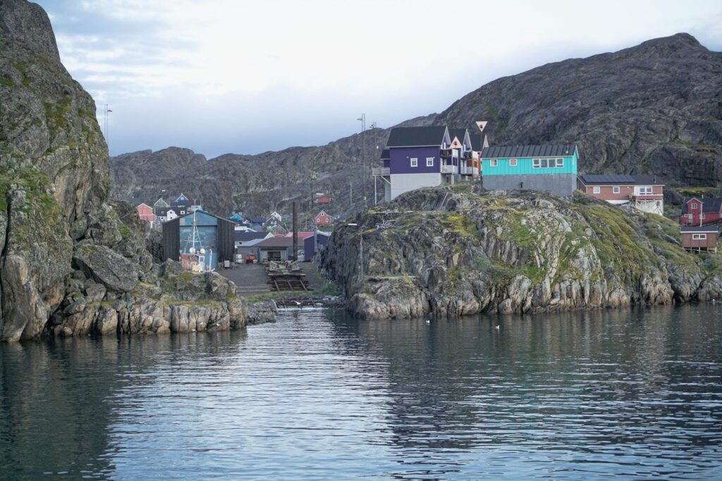 Maniitsoq from the water