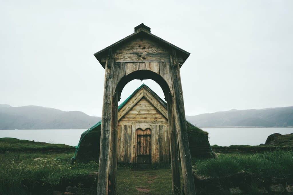 Old viking church
