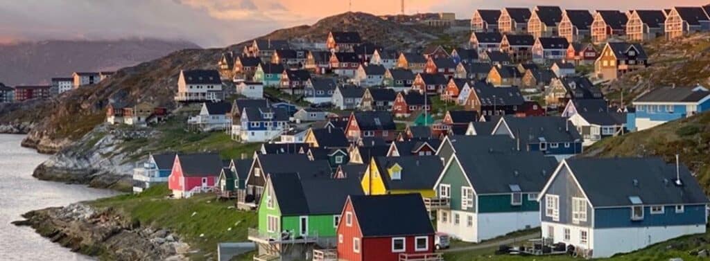 Myggedalen in Nuuk, Greenland