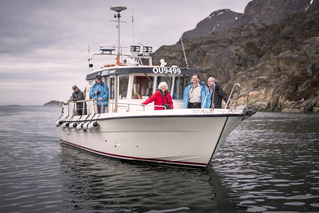 Sailing near Sisimiut