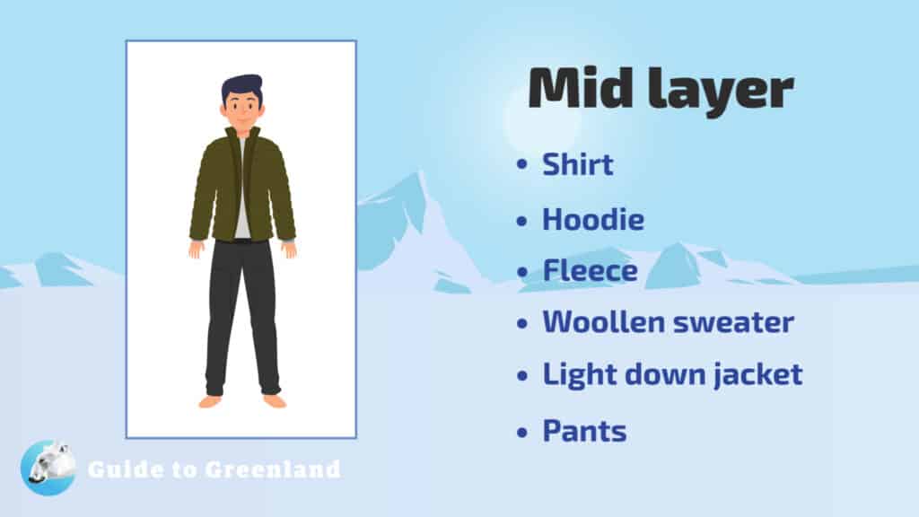 What to wear - mid layer