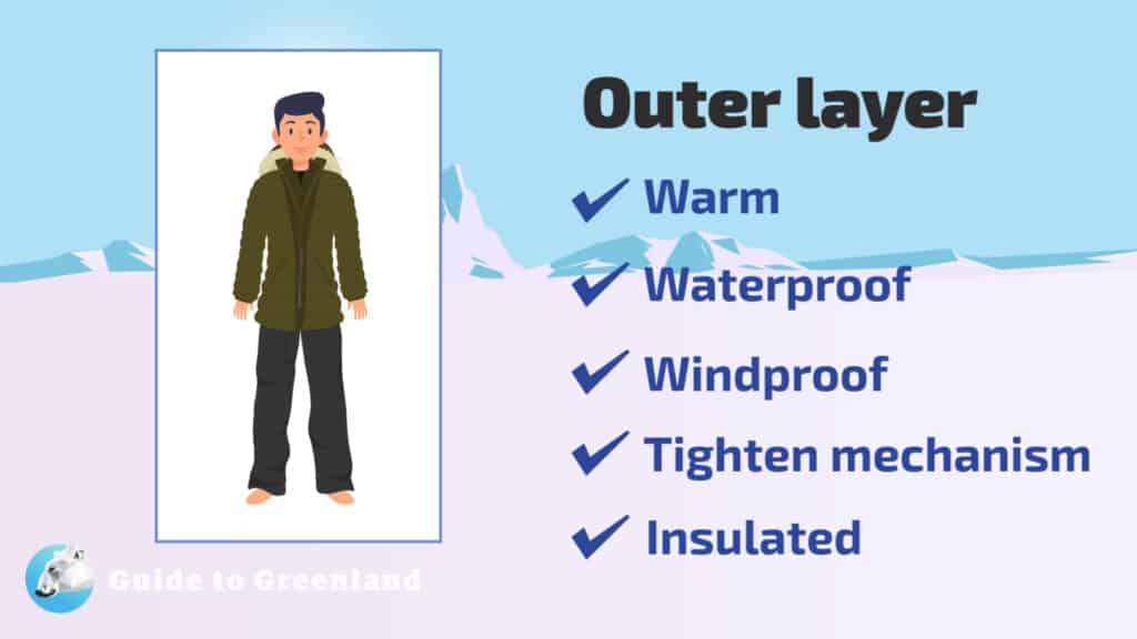 What to wear - outer layer