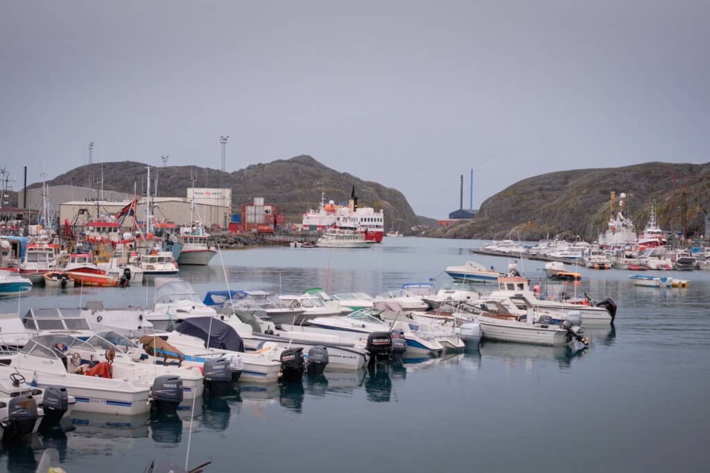 Sarfaq Ittuk in Maniitsoq harbour - West Greenland