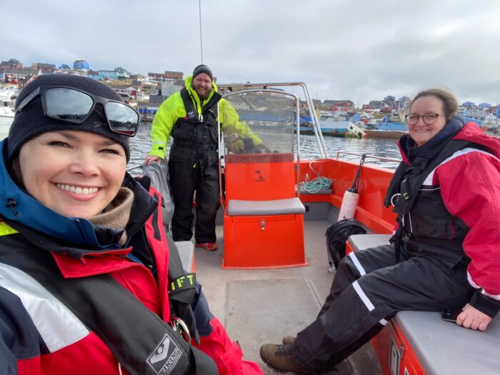 Skøn dag ude på havet