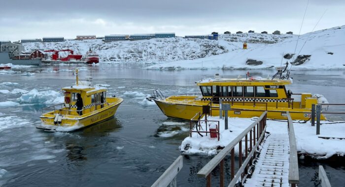 Departure from the Industrial Harbor