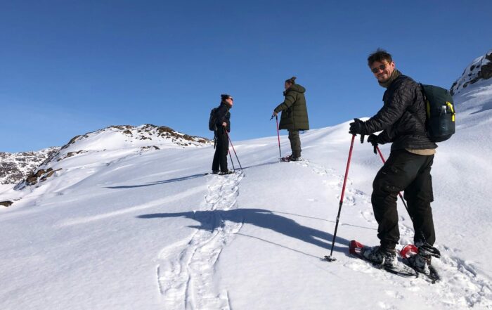 Snowshoeing in Sisimiut