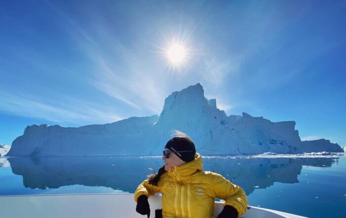 My office view in the summer - Ilulissat
