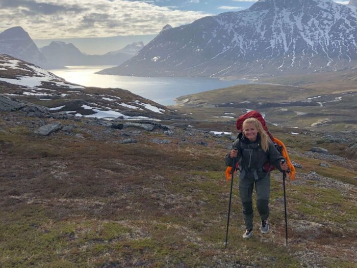 hiking near Qooqqut