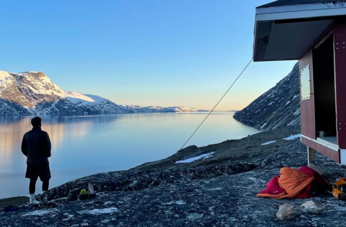 shelter 5 at the ameralik fjord