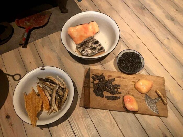preparing of greenlandic food