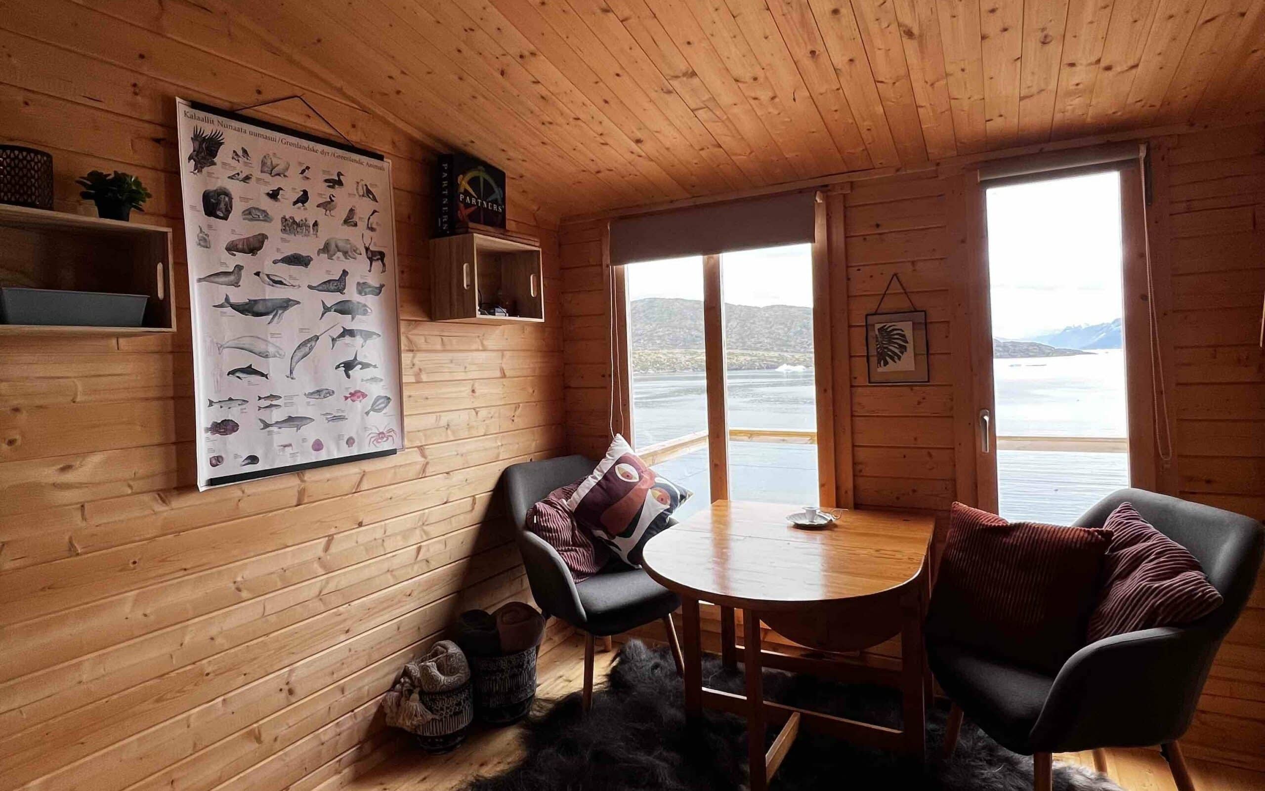 The cabinet from the inside.