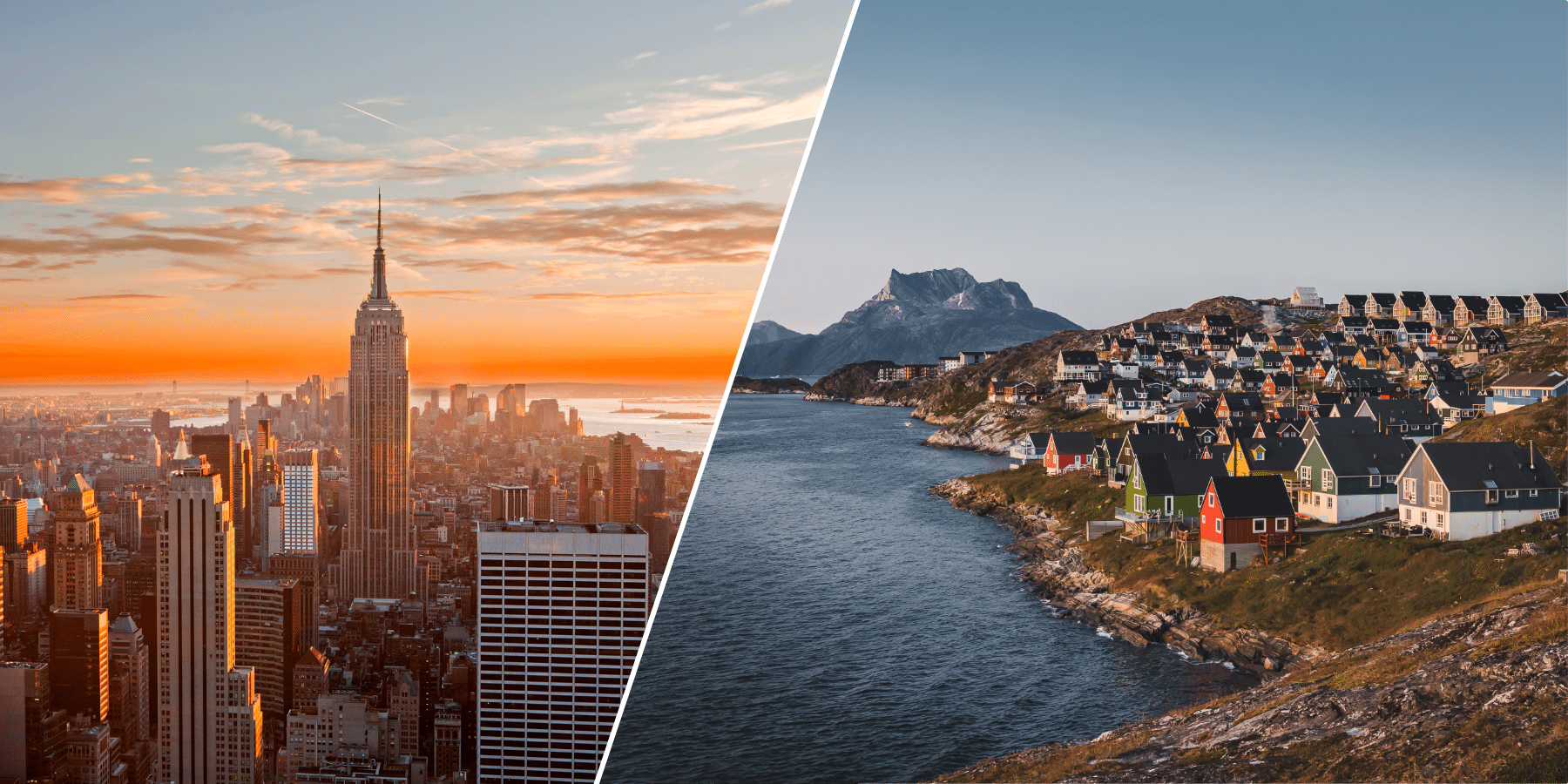 Flights from new york to Nuuk